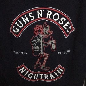 Guns N’ Roses Nightrain Hoodie Mens Large